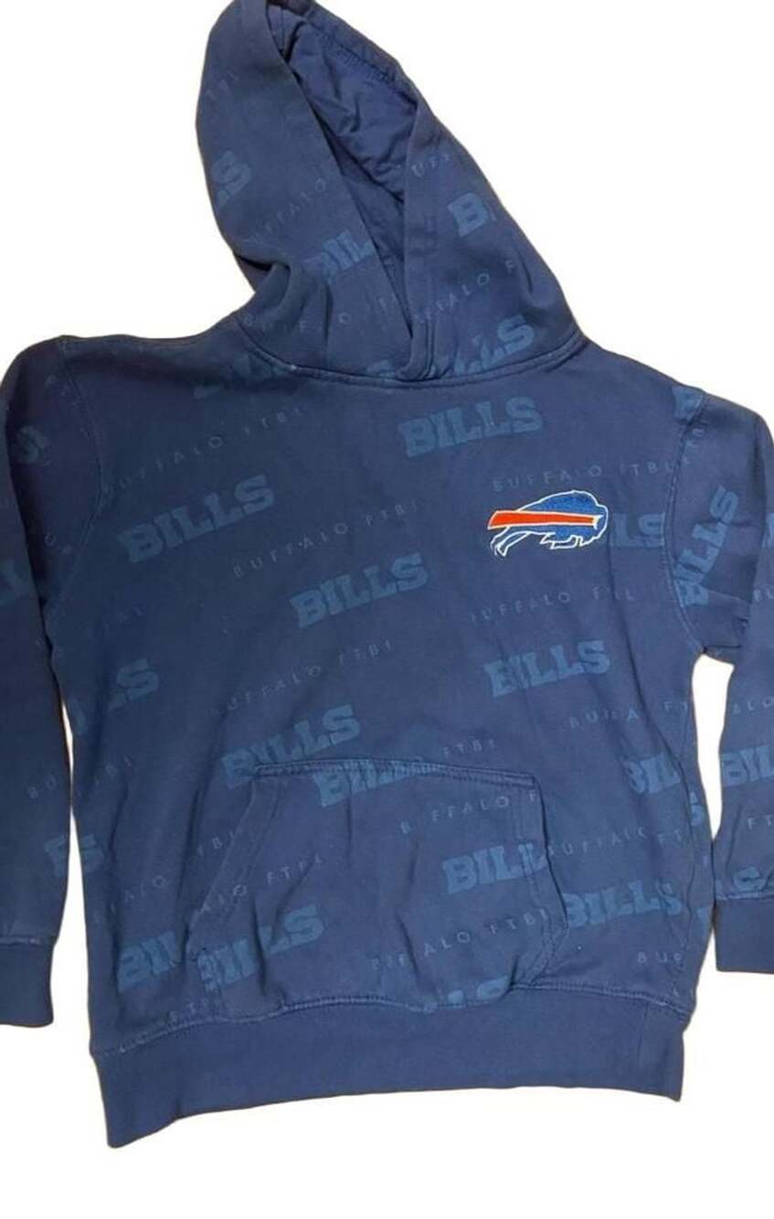 NFL Team Apparel Buffalo Bills Hoodie Size Youth 10-12